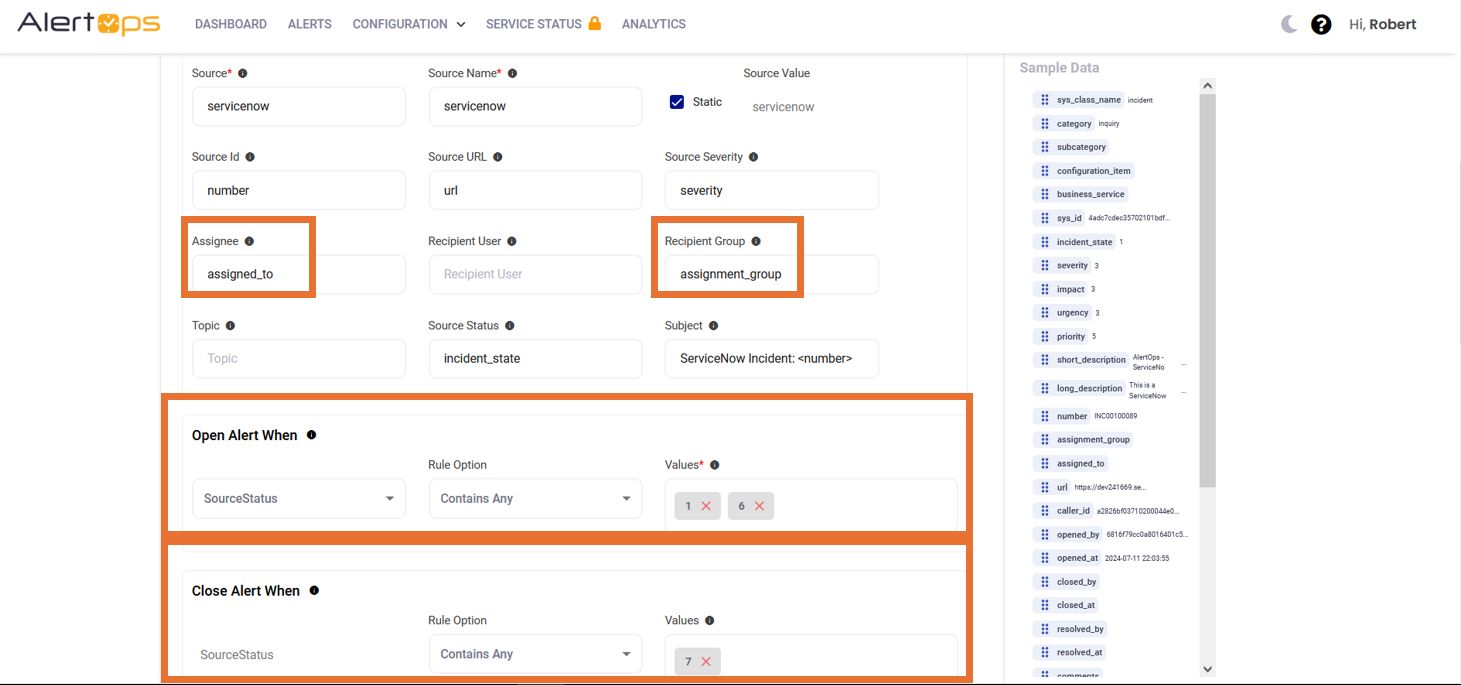 ServiceNow (Marketplace Application)