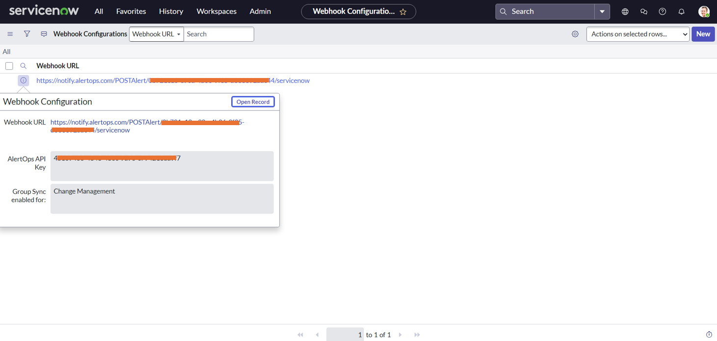 ServiceNow (Marketplace Application)